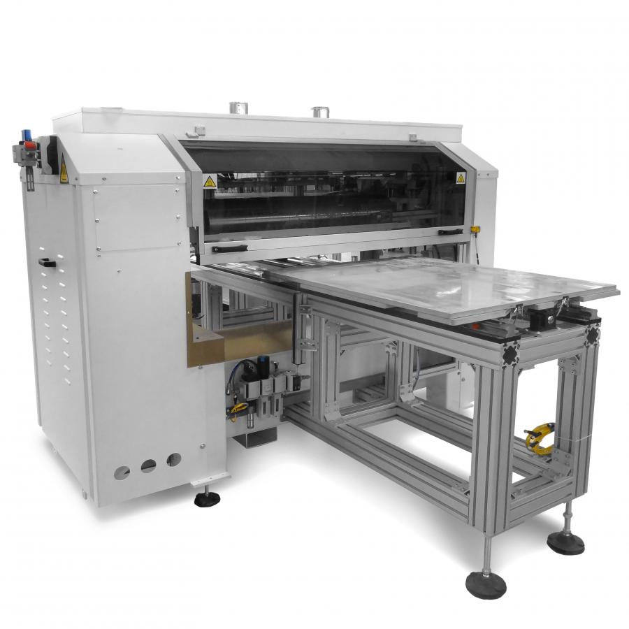 RCA Roller Coater with Carrier Axis Roller-Coating